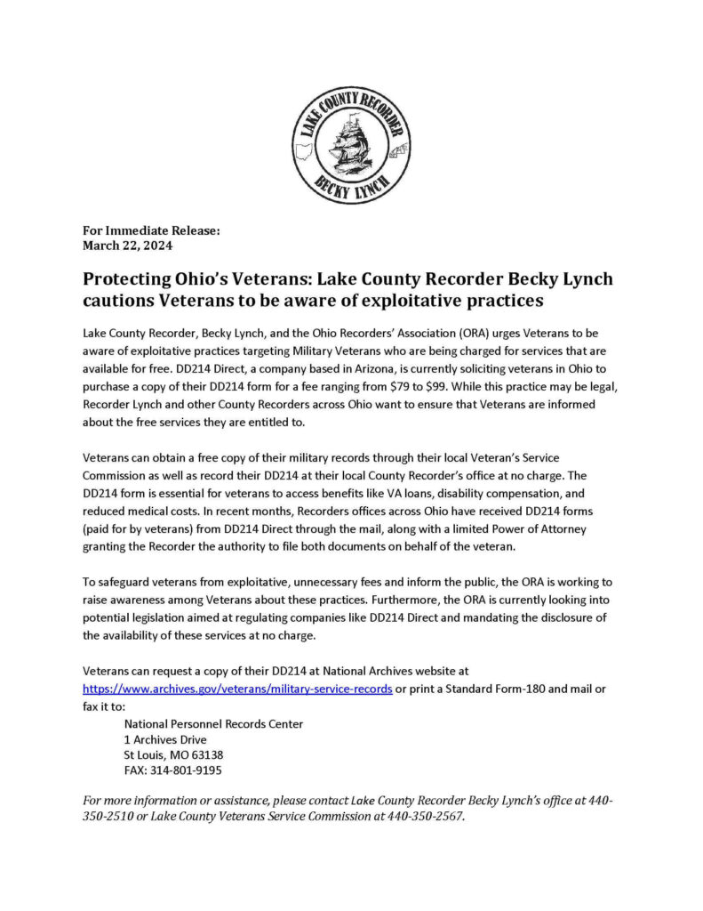 DD214-Direct-Press-Release-Lake-3-22-2024