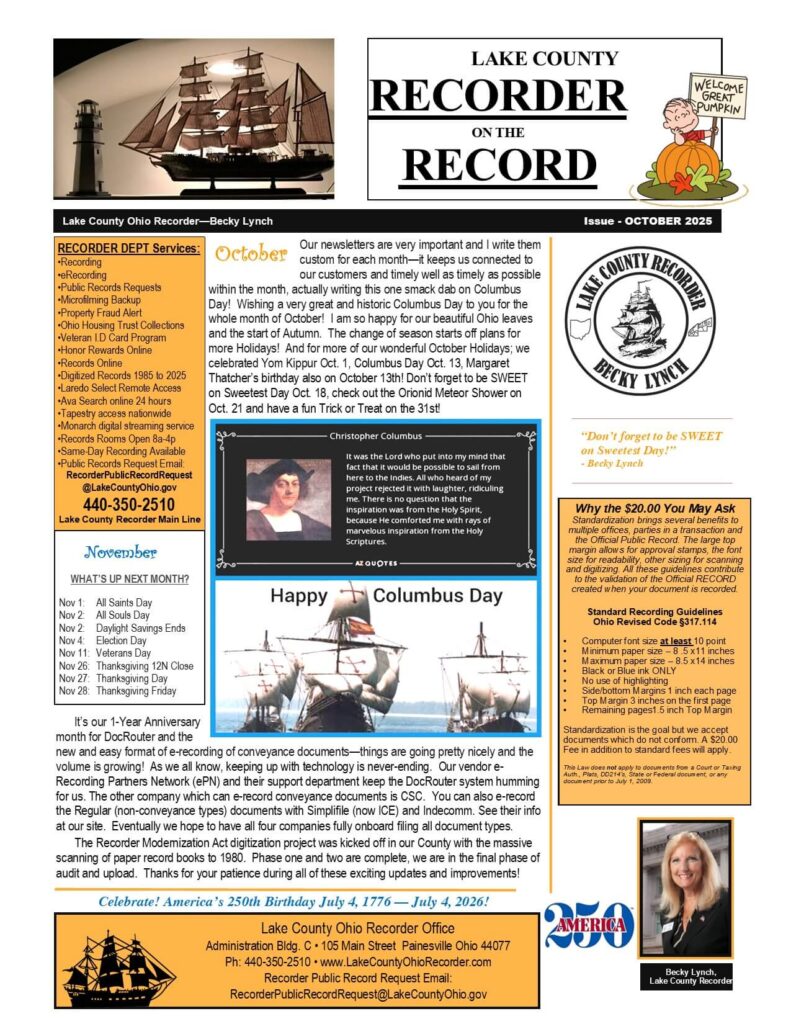 OCTOBER2025RecrdrRecord